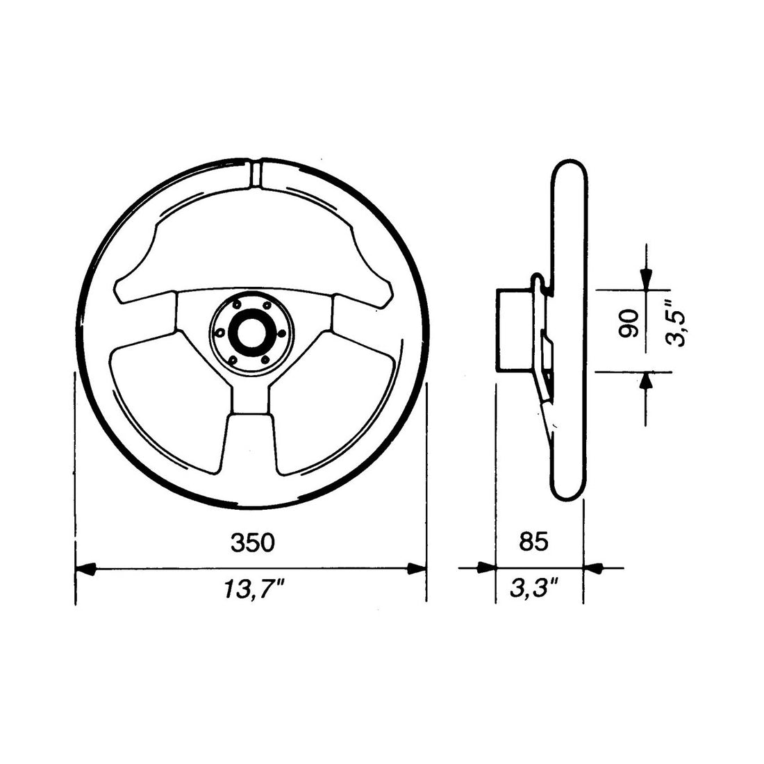 Ultraflex rat Delux Ø.350mm