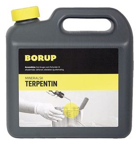 Terpentin Mineralsk 2.5 ltr.