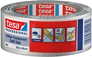 Gaffa-tape 48mm x 25mtr transparent