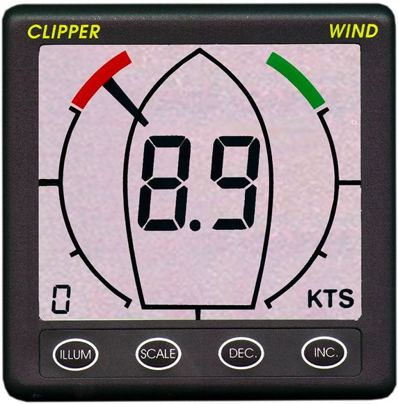 Nasa Clipper trådløs vindmåler komplet