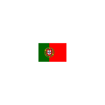 Gæsteflag Portugal trykt 30x45cm