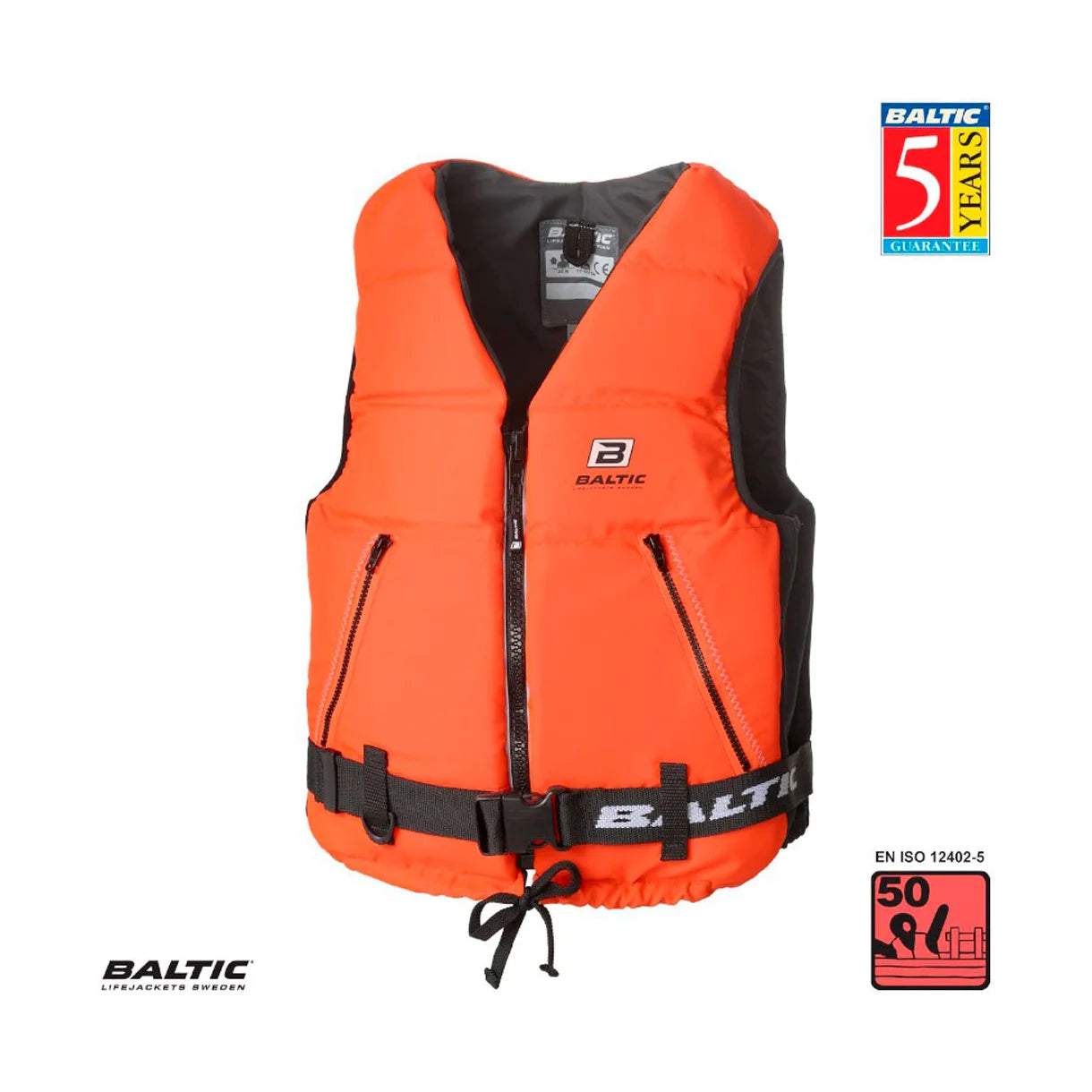 Baltic Super Soft II Sejlervest Orange