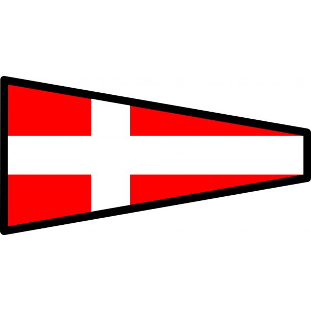 Signalflag vævet 30x45cm 4