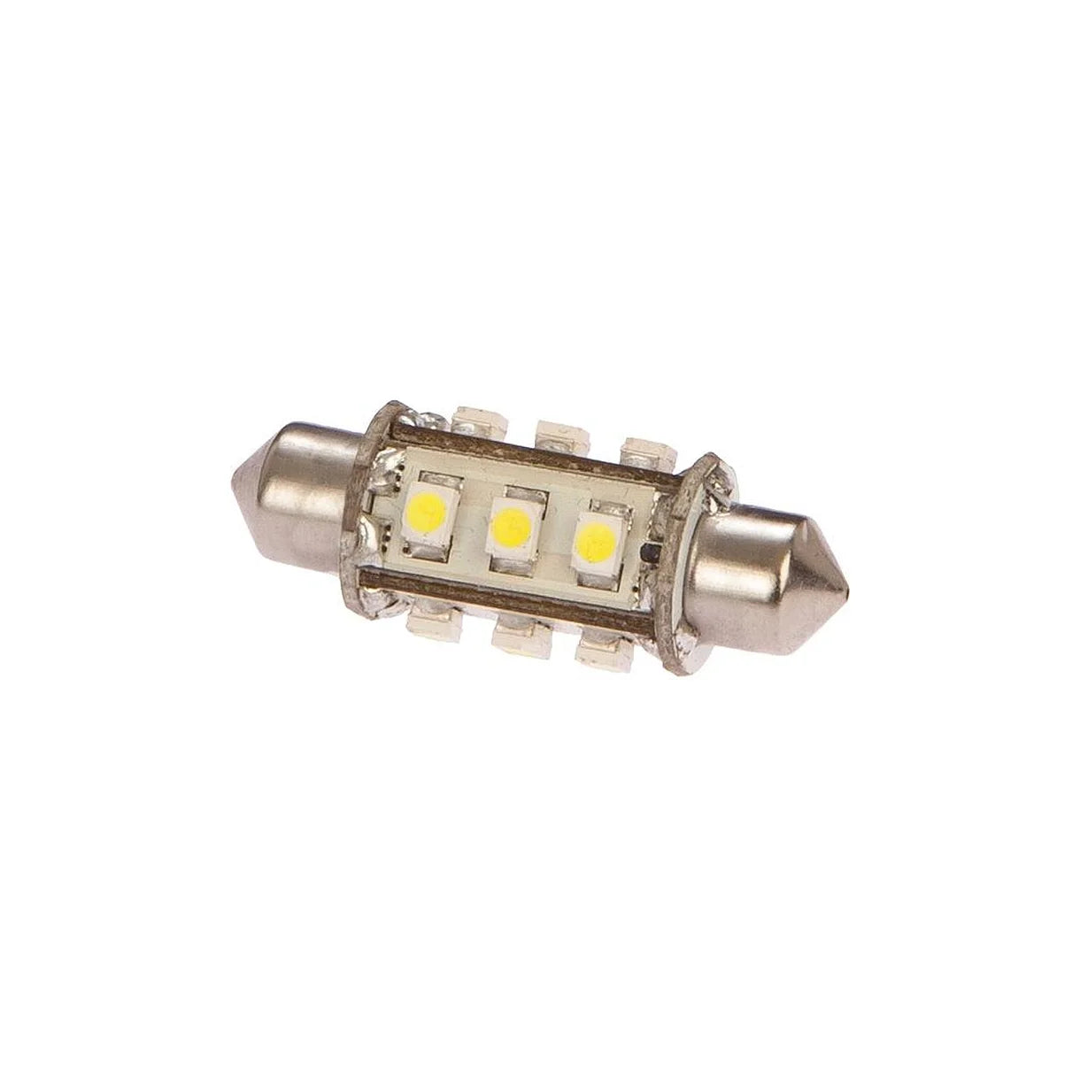 LED Pinol pære 37mm grøn