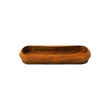 Skuffegreb i teak 102mm