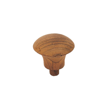 Skuffeknop i teak 44mm