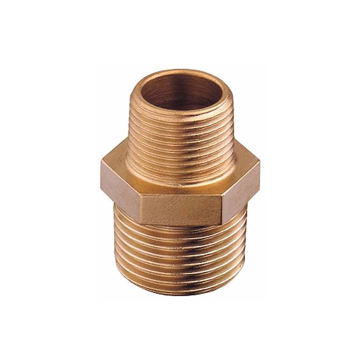 Reduktionsnippel bronze udv.3/4-1/2''