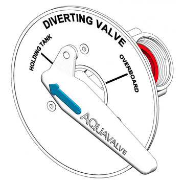 Aquavelve Y-Ventil m. hane 1½'' f. skotm