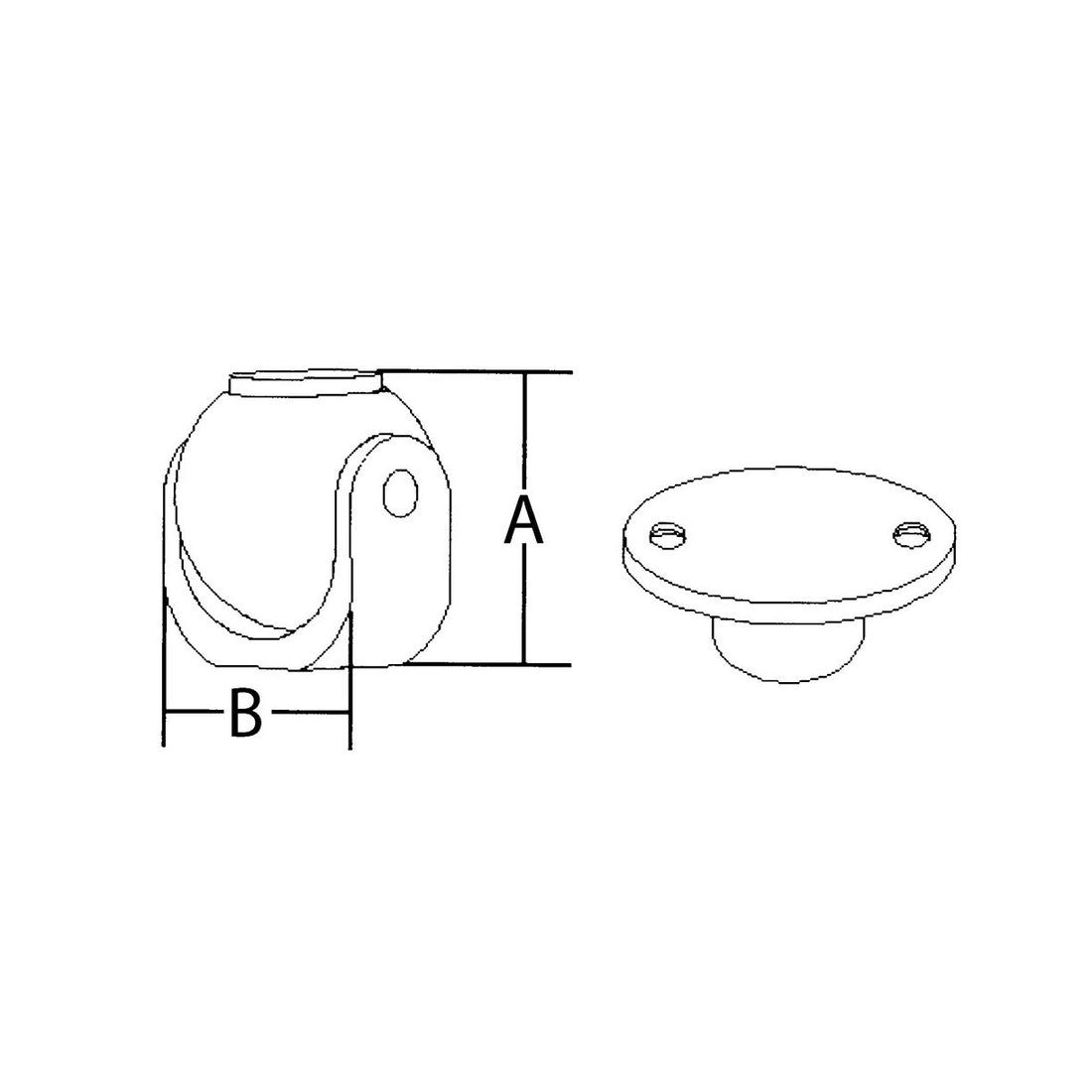 Dørholder m/magnet