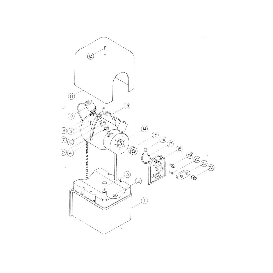 Bennet Powermodul 12V