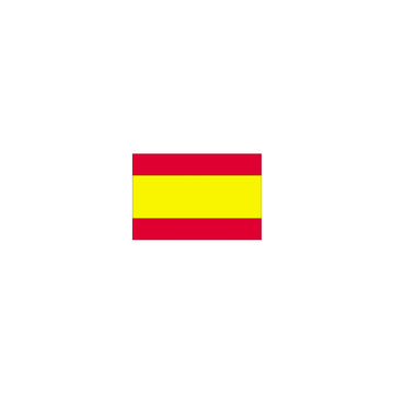 Gæsteflag Spanien trykt 30x45cm