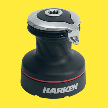 Harken R skødespil ST 2-speed sort alu - ST46