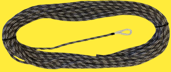 Liros Dyneema m/loop grå/hvid