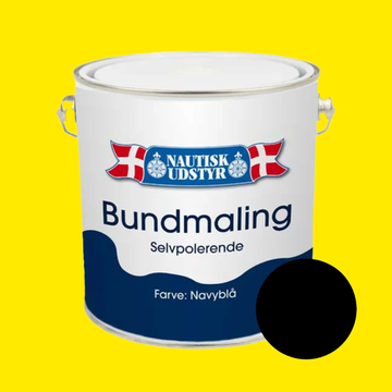 Bundmaling SORT Selvpolerende 2.5 ltr.